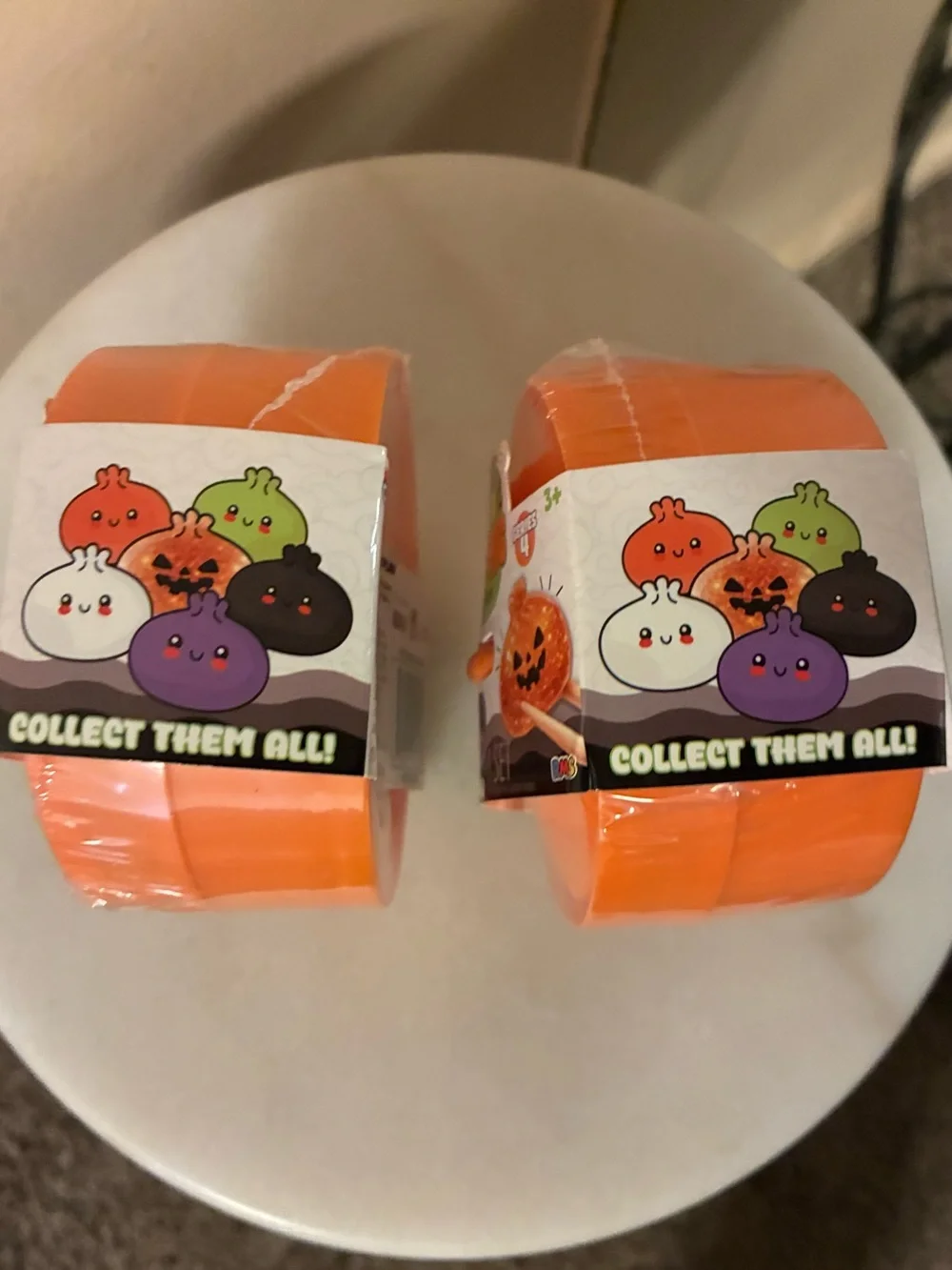 RMS Mystery Squishy Dumpling Halloween Glitter Pumpkin Edition